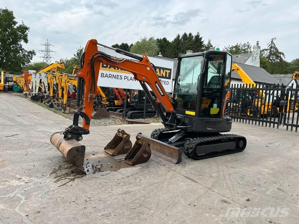 Doosan DX 27 Z Mini pelle < 7t