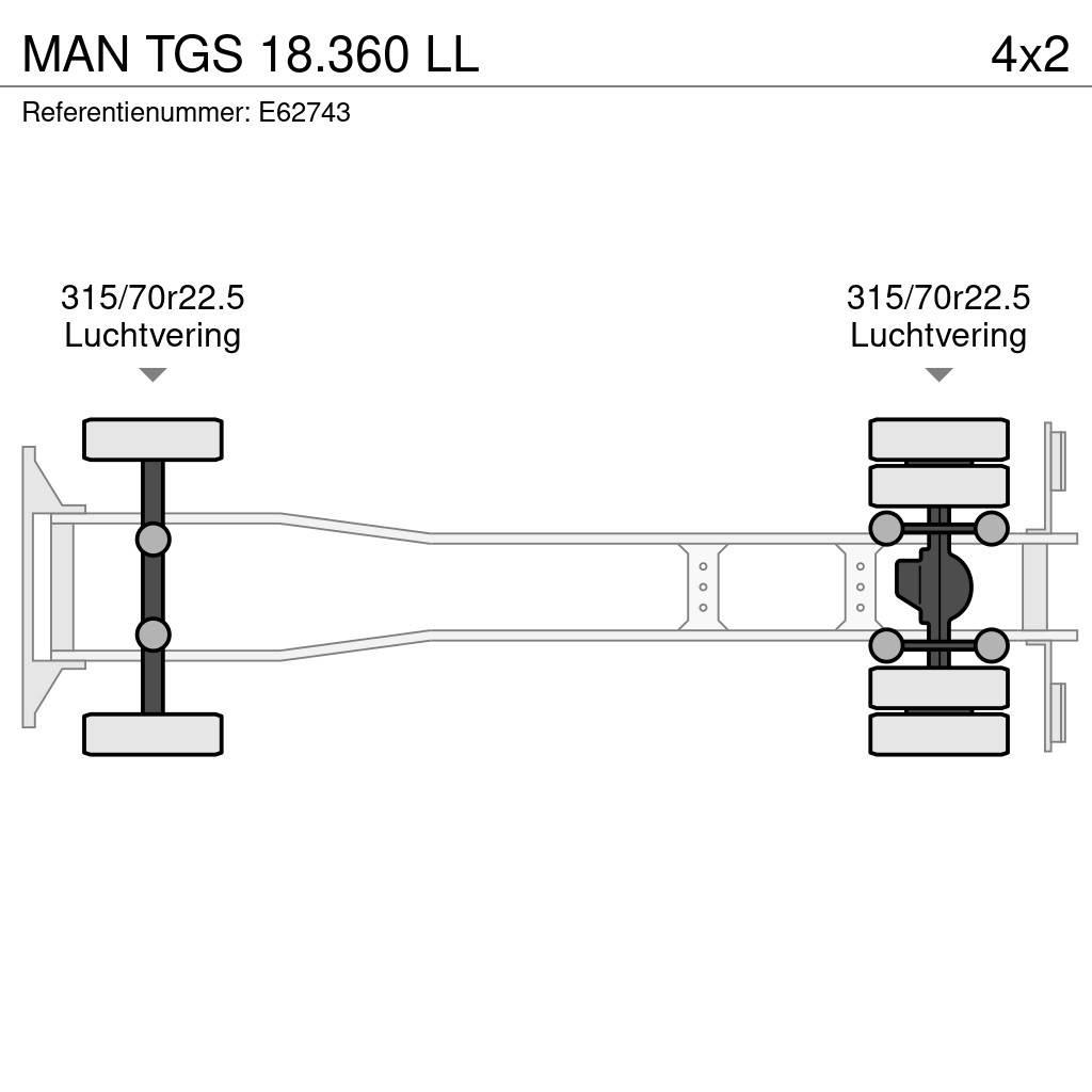 MAN TGS 18.360 LL Camion Fourgon