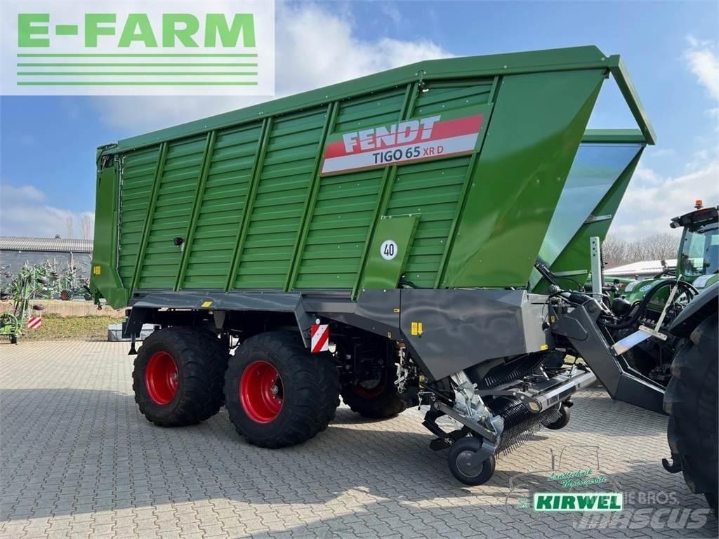 Fendt tigo 65 xr Autres semi remorques