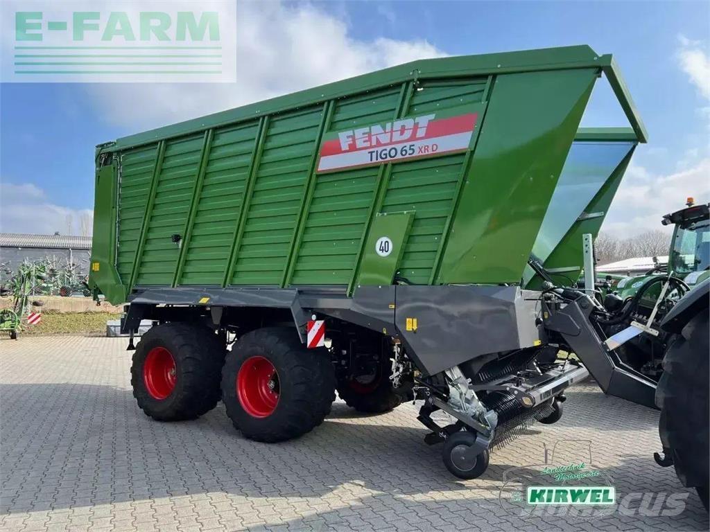 Fendt tigo 65 xr Autres semi remorques