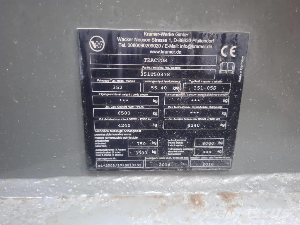 Kramer 8085 Chargeuse sur pneus