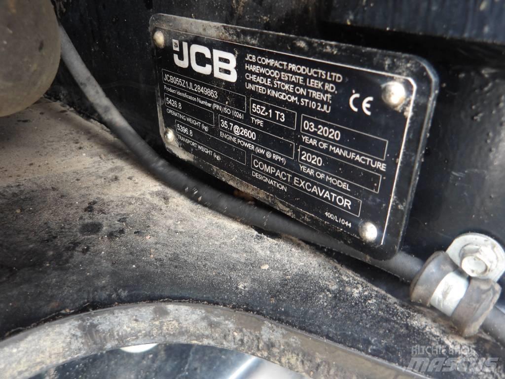 JCB 55Z-1 Mini pelle < 7t