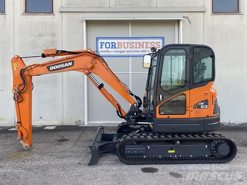 Doosan DX 63-3 Mini pelle < 7t