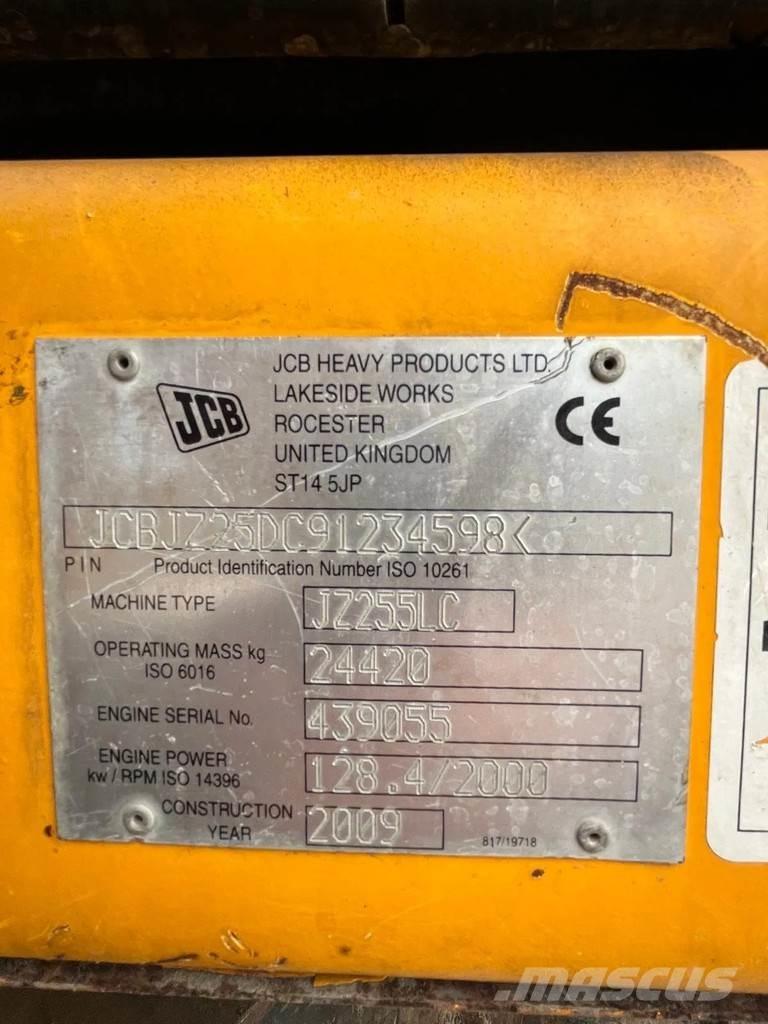 JCB JZ 255LC Pelle sur chenilles