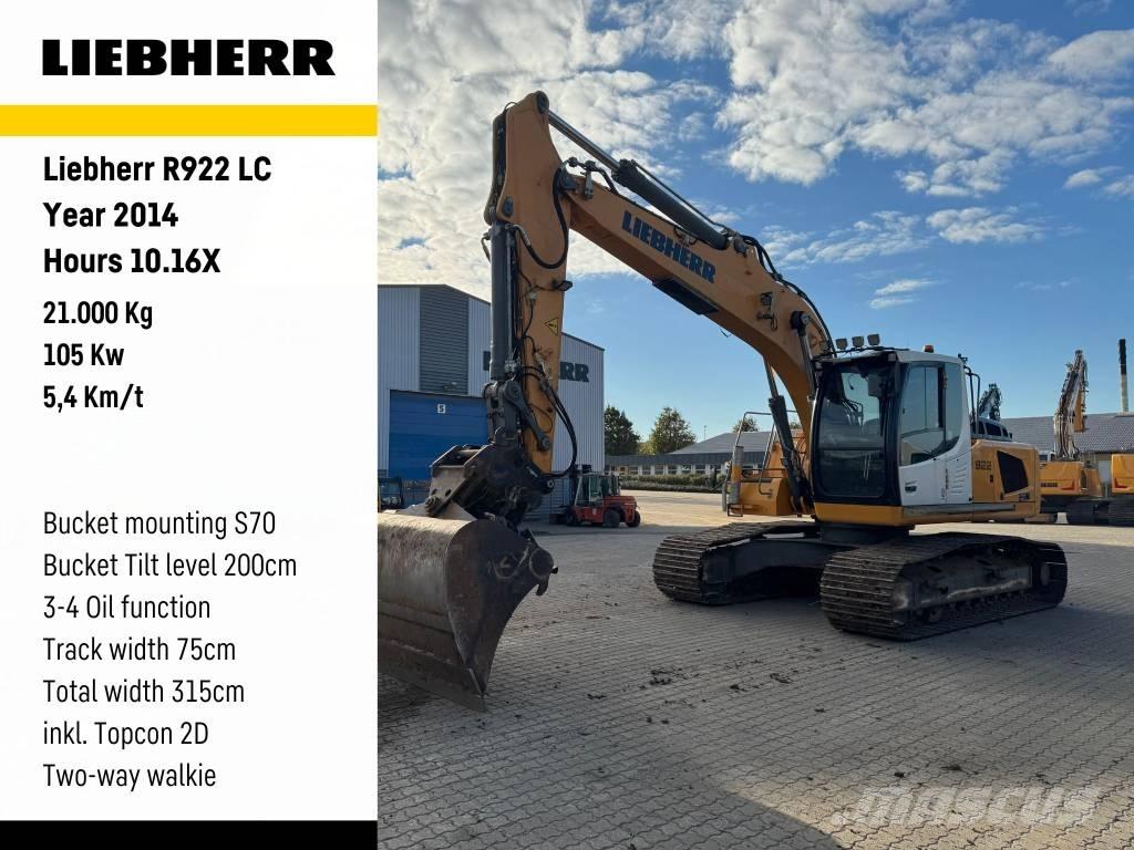 Liebherr R 922 Pelle sur chenilles