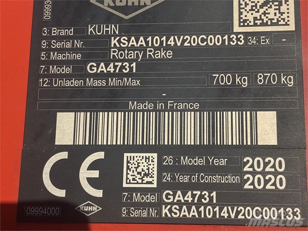 Kuhn GA 4731 Andaineur
