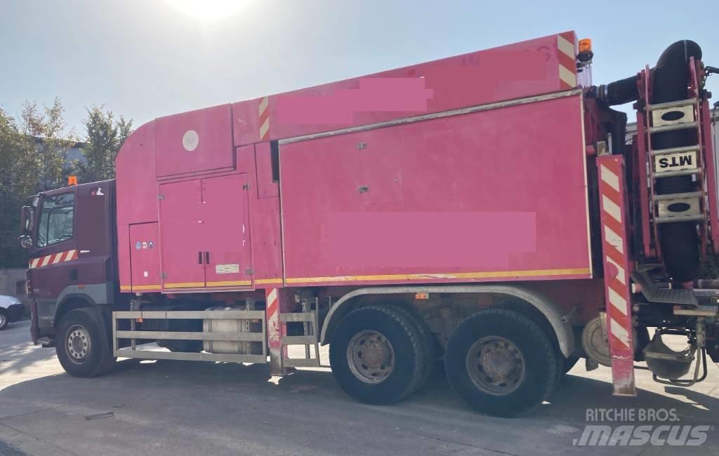 DAF CF 85.460 Camion aspirateur, Hydrocureur