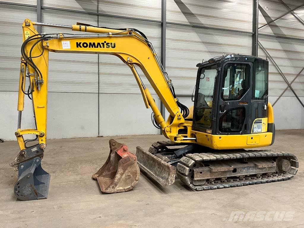 Komatsu PC 80 MR-3 Mini pelle 7t-12t