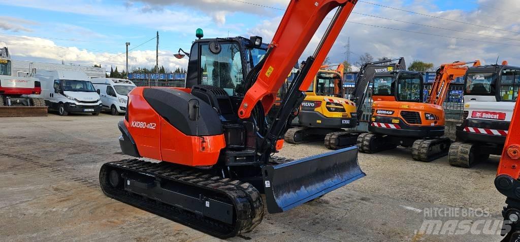 Kubota KX 080-4 Mini pelle 7t-12t