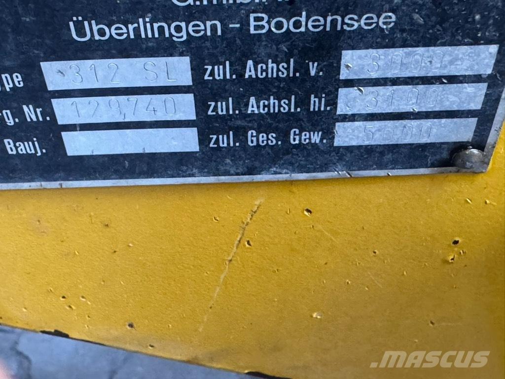 Kramer-allrad 312 SL Chargeuse sur pneus