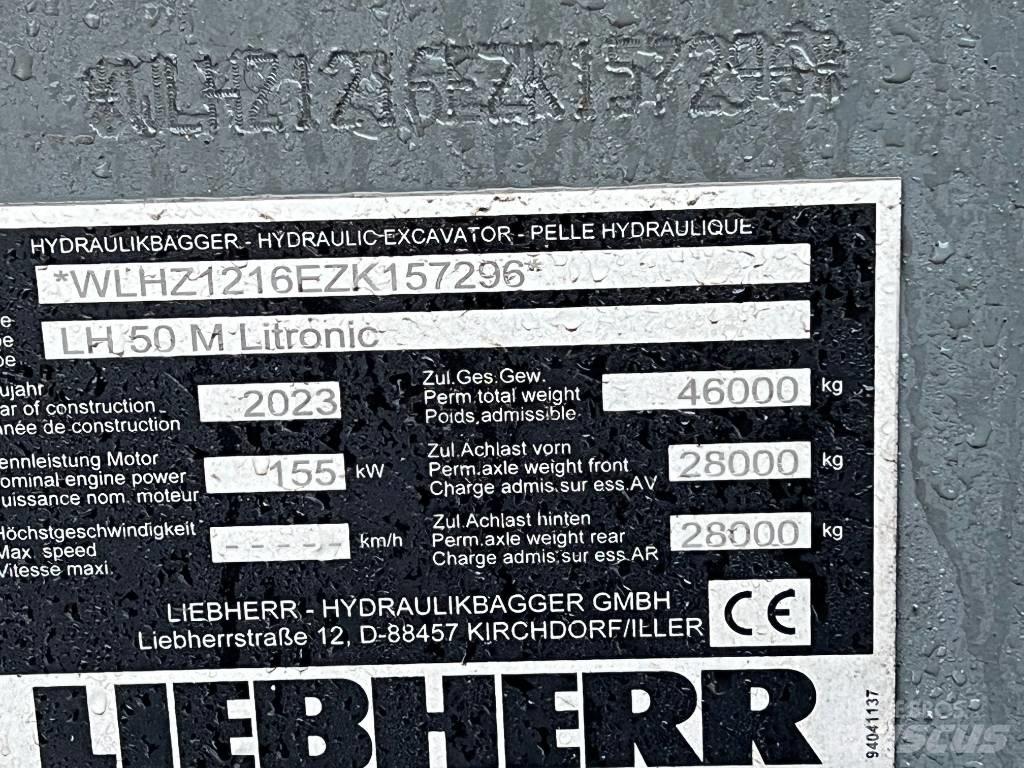 Liebherr LH50 M Pelle à déchets