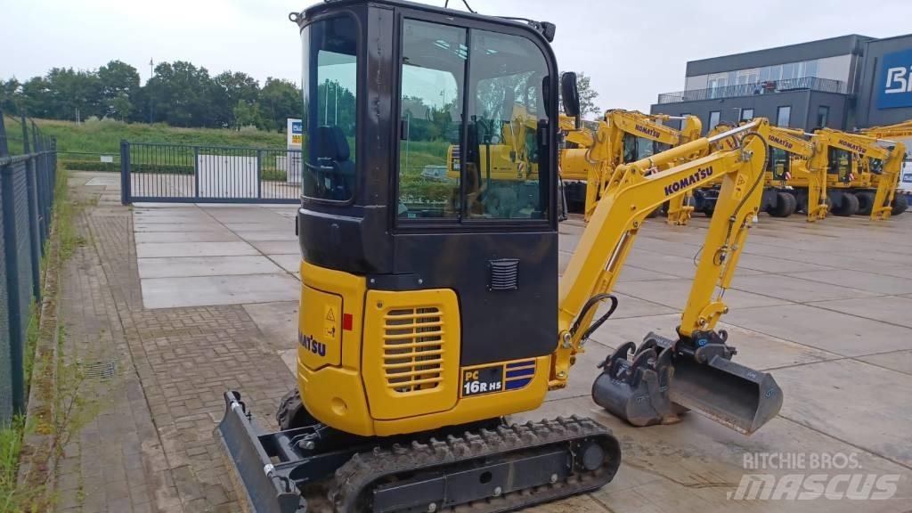 Komatsu PC16R-3HS Mini pelle < 7t