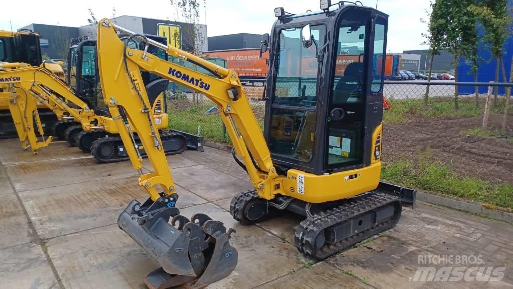 Komatsu PC16R-3HS Mini pelle < 7t