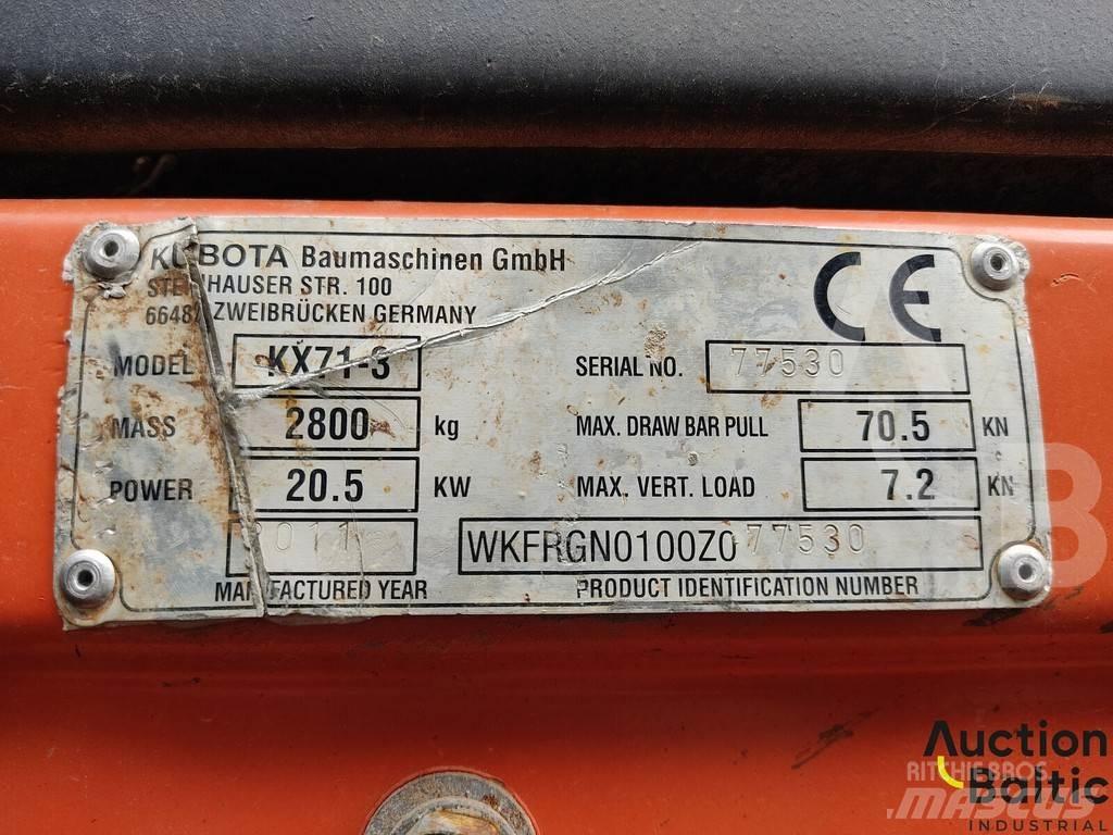 Kubota KX 71-3 Mini pelle < 7t