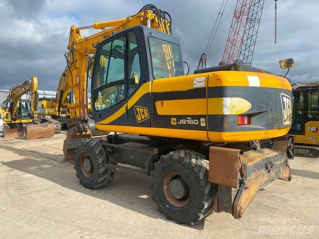 JCB JS160W NVT Pelle sur pneus