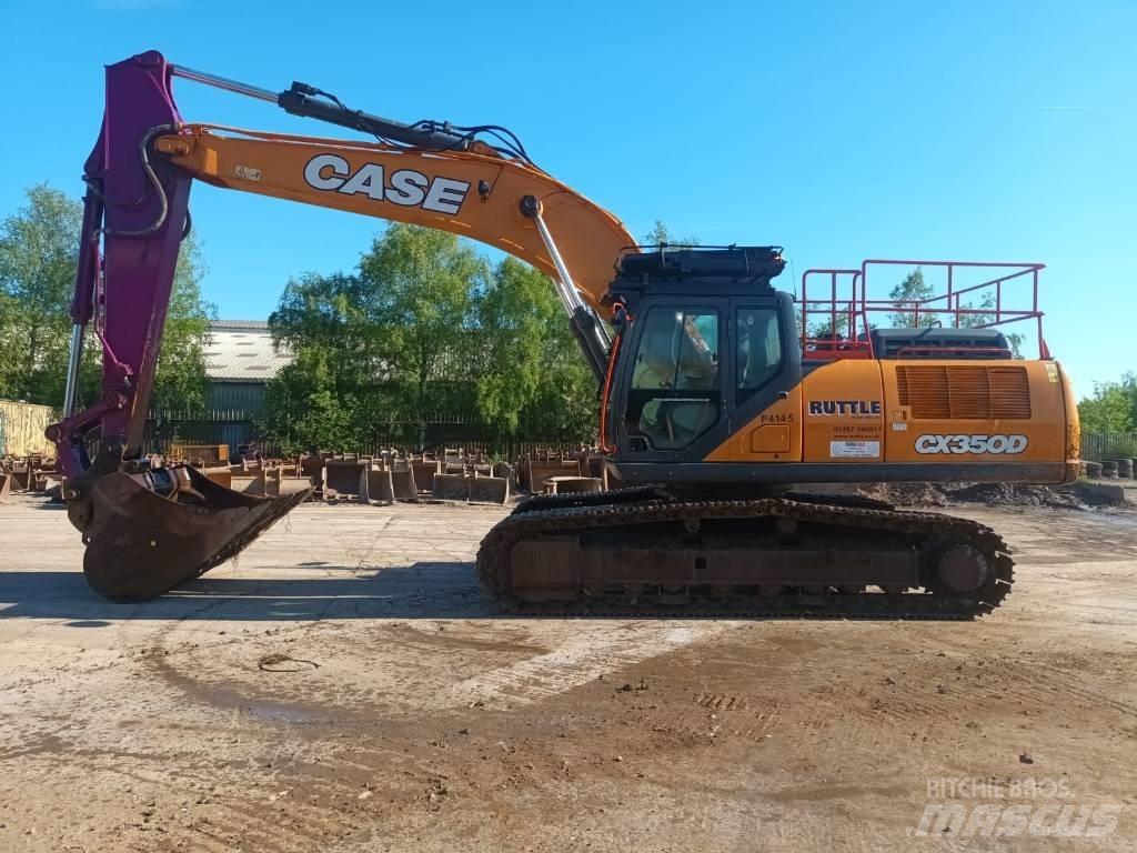CASE CX350D Pelle sur chenilles