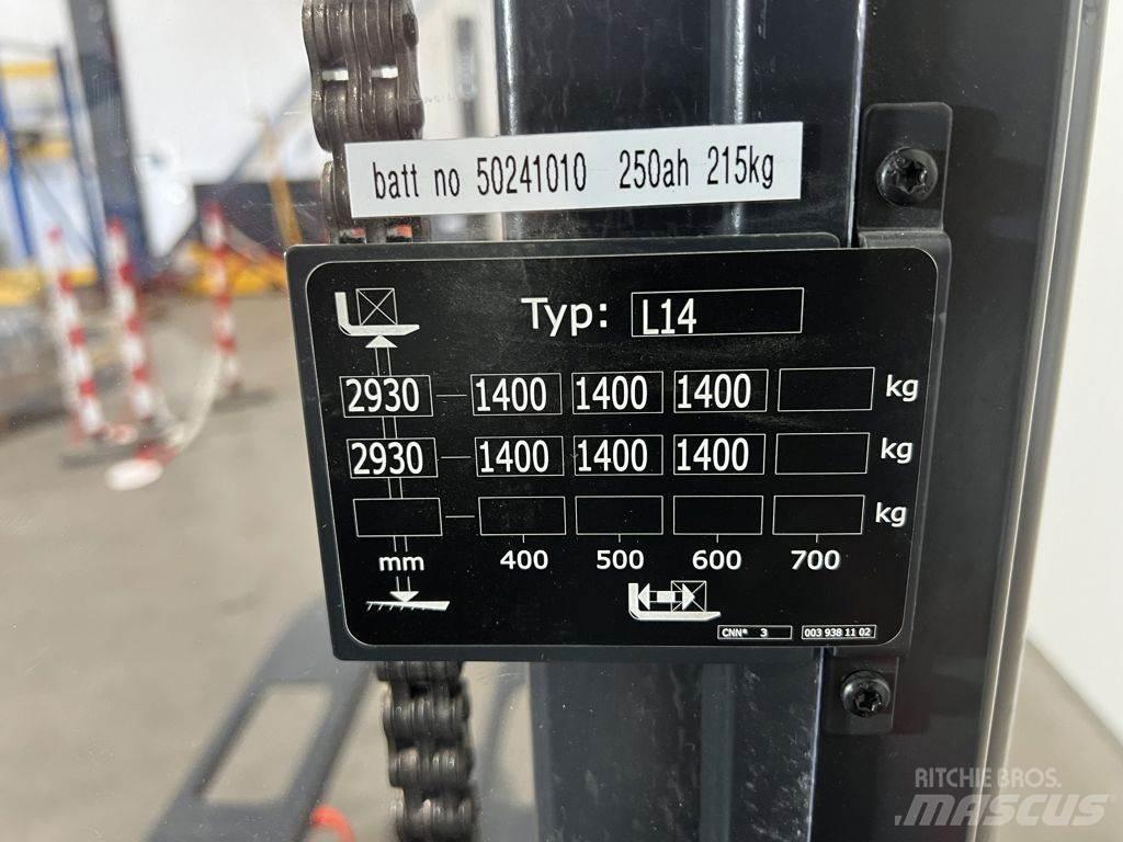 Linde L14 Gerbeur accompagnant