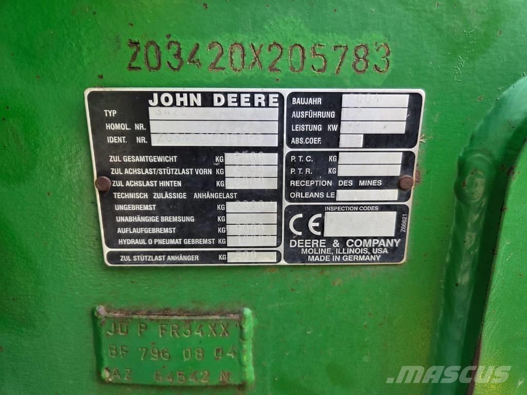 John Deere 3420 Télescopique agricole