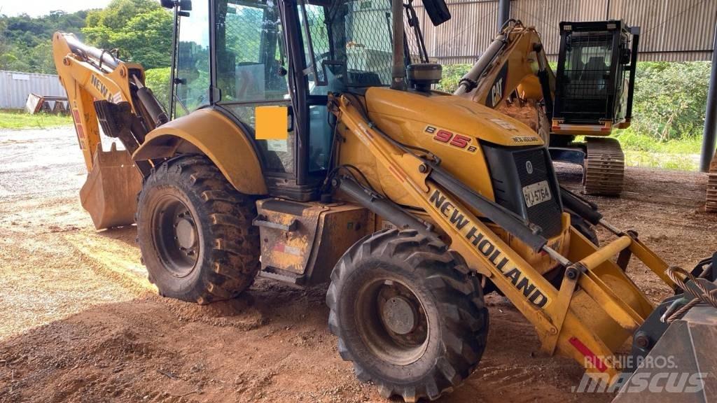 New Holland B 95 B Tractopelle