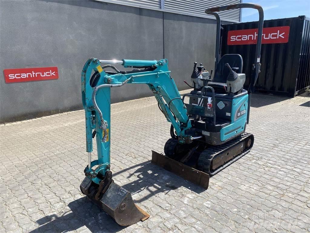 Kobelco SK10SR-2 Pelle sur pneus