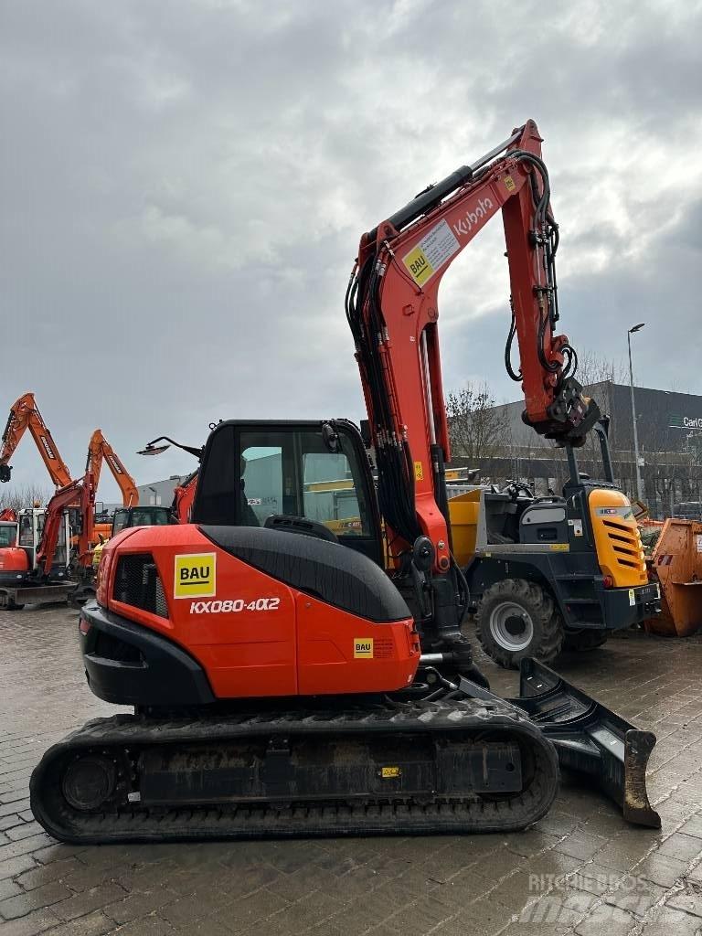 Kubota KX 080-4 Mini pelle 7t-12t