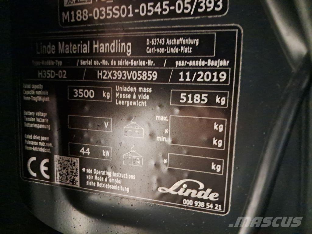 Linde H35D-02 Chariots diesel