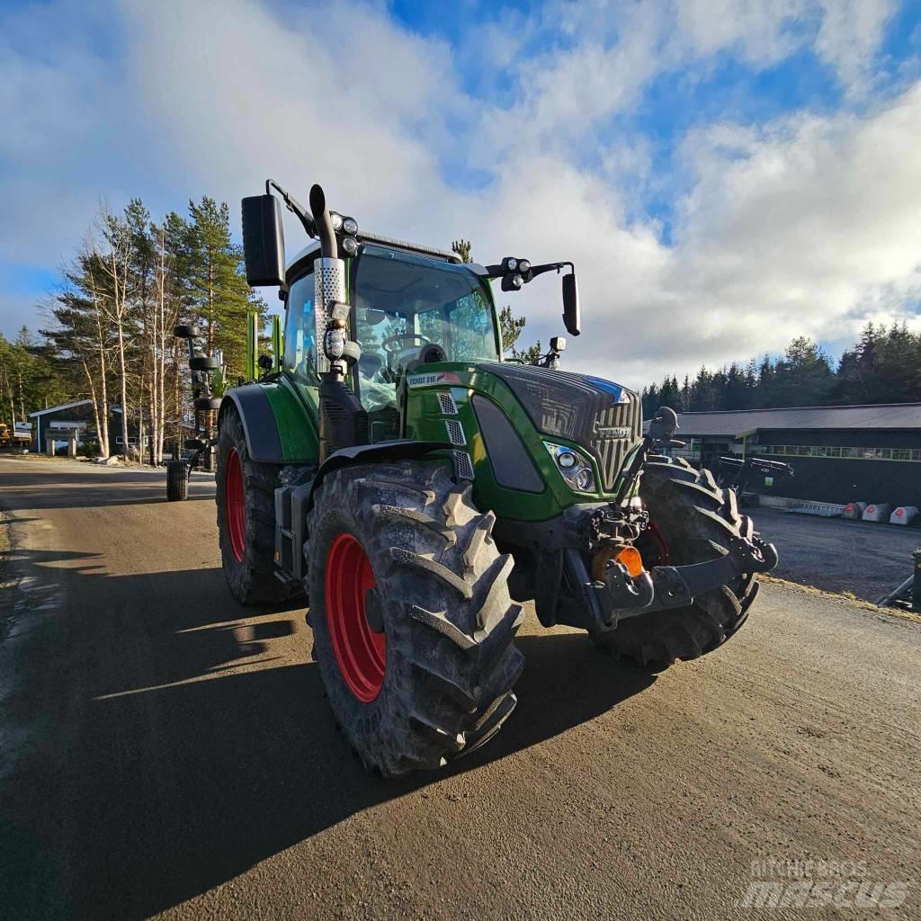 Fendt 516 Profi Plus Tracteur