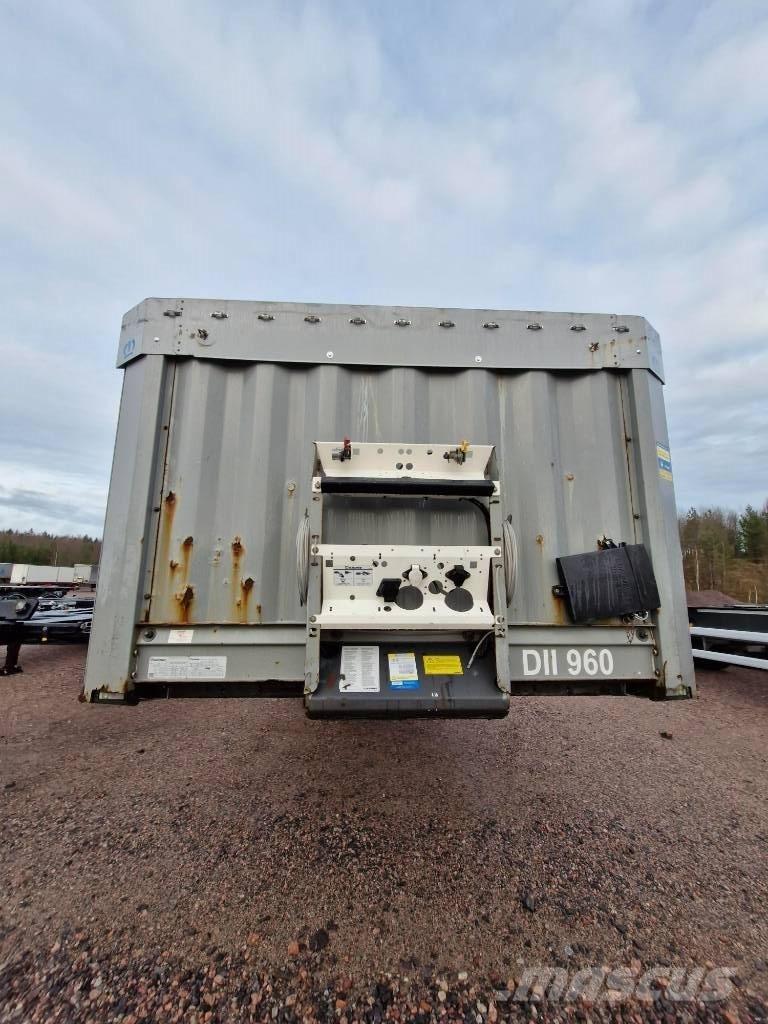 Krone Flatbed Nordic Semi remorque plateau ridelle