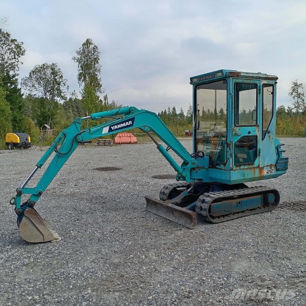 Yanmar B 22 Mini pelle < 7t