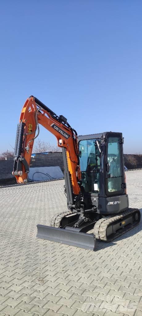 Develon DX 27 Z-7 Mini pelle < 7t