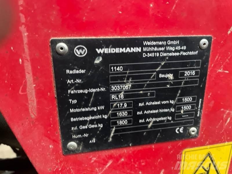 Weidemann 1140 Agriculture - Autres