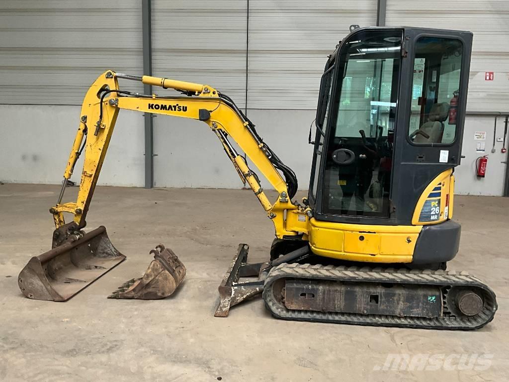 Komatsu PC 26 MR-3 Mini pelle < 7t