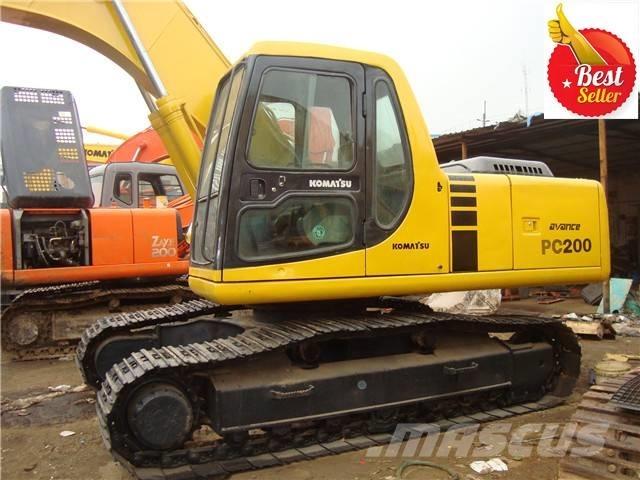 Komatsu PC 200 Pelle sur chenilles