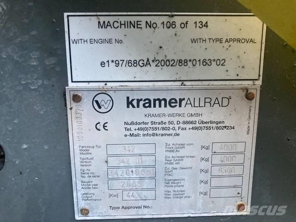 Kramer 480 Chargeuse sur pneus