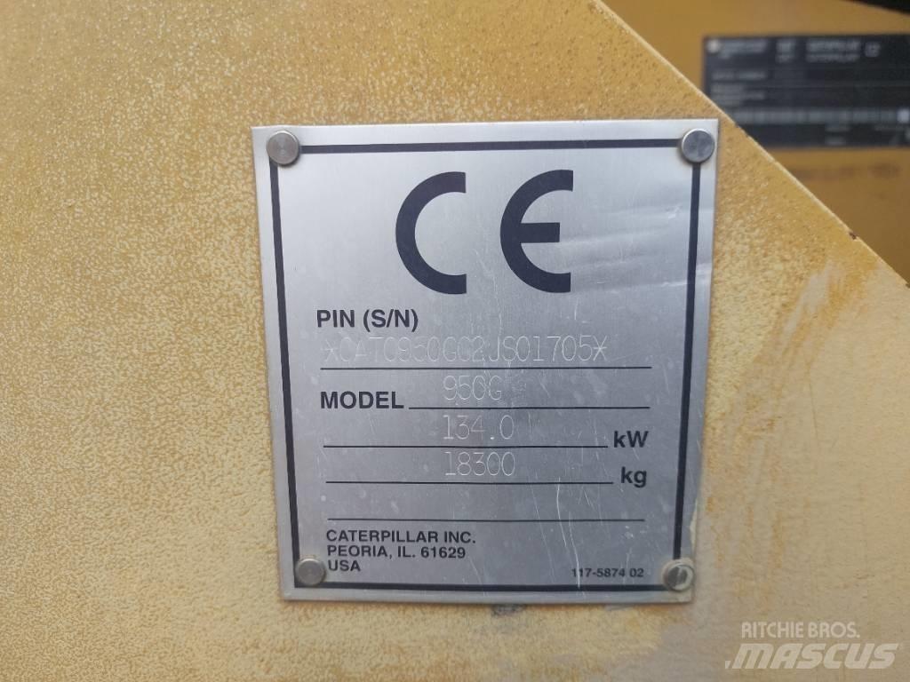 CAT 950G Chargeuse sur pneus