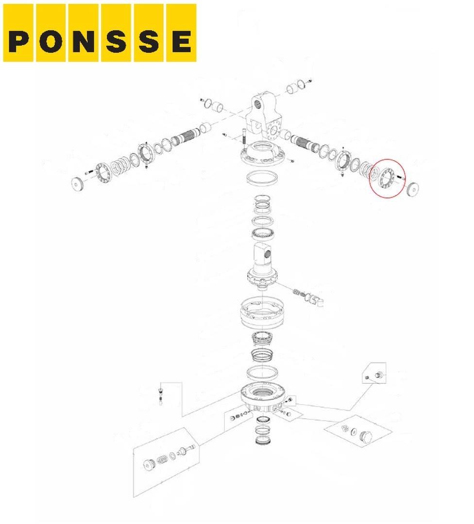 Ponsse 0060881 Grue porteuse