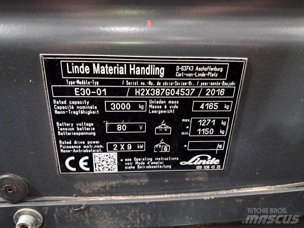 Linde E30-01 Chariots élévateurs électriques