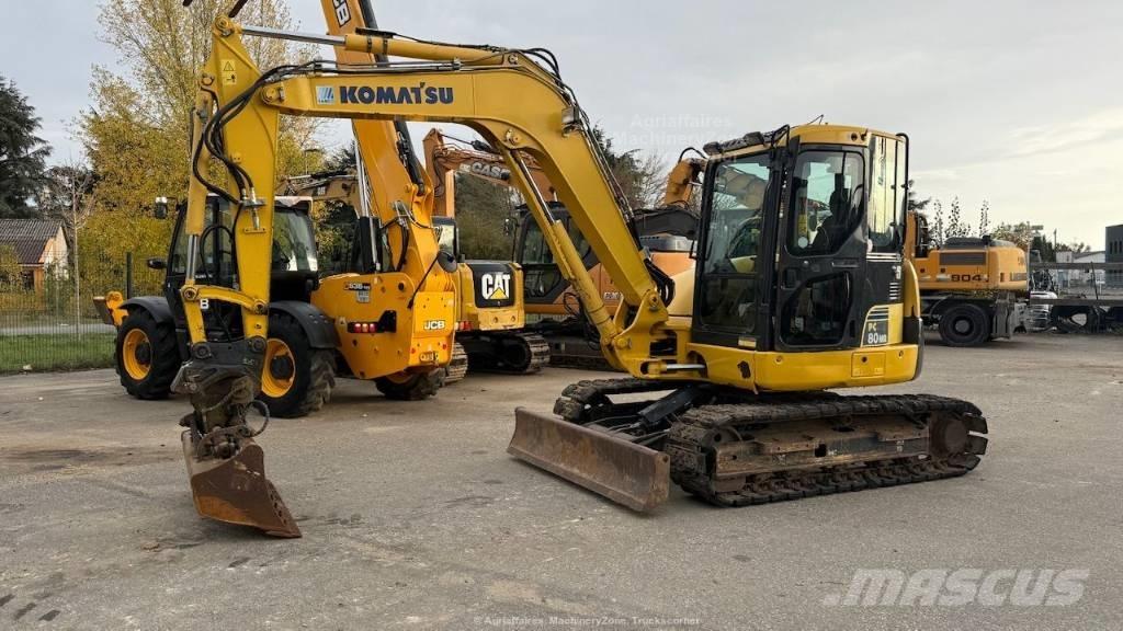 Komatsu PC 80 MR-3 Mini pelle 7t-12t