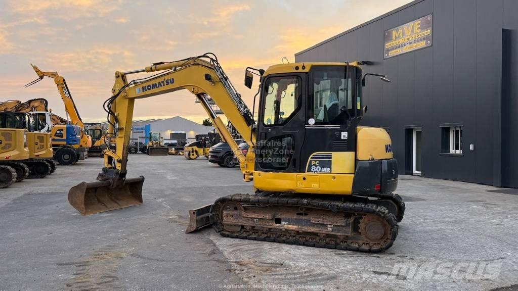 Komatsu PC 80 MR-3 Mini pelle 7t-12t