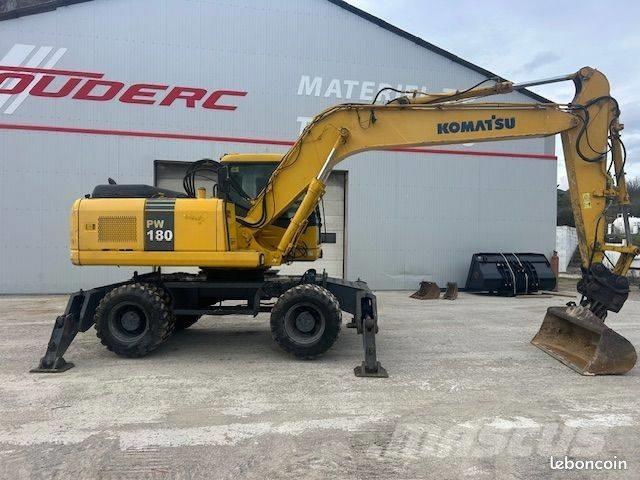 Komatsu PW 180 Pelle sur pneus