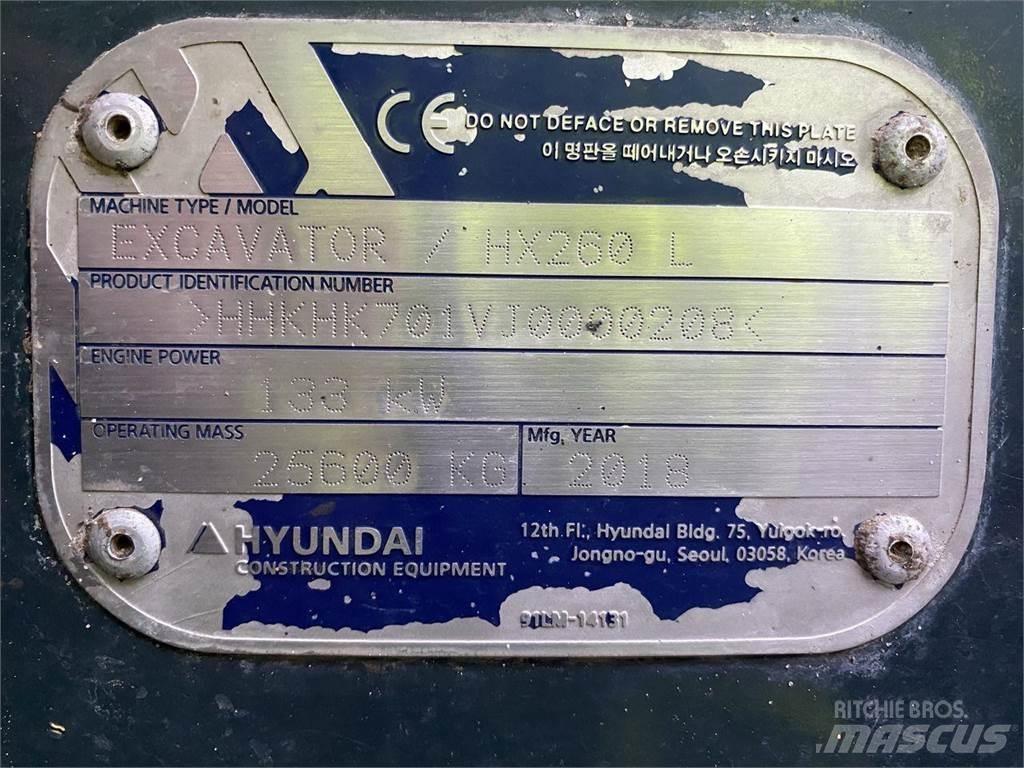 Hyundai HX260 Pelle sur chenilles