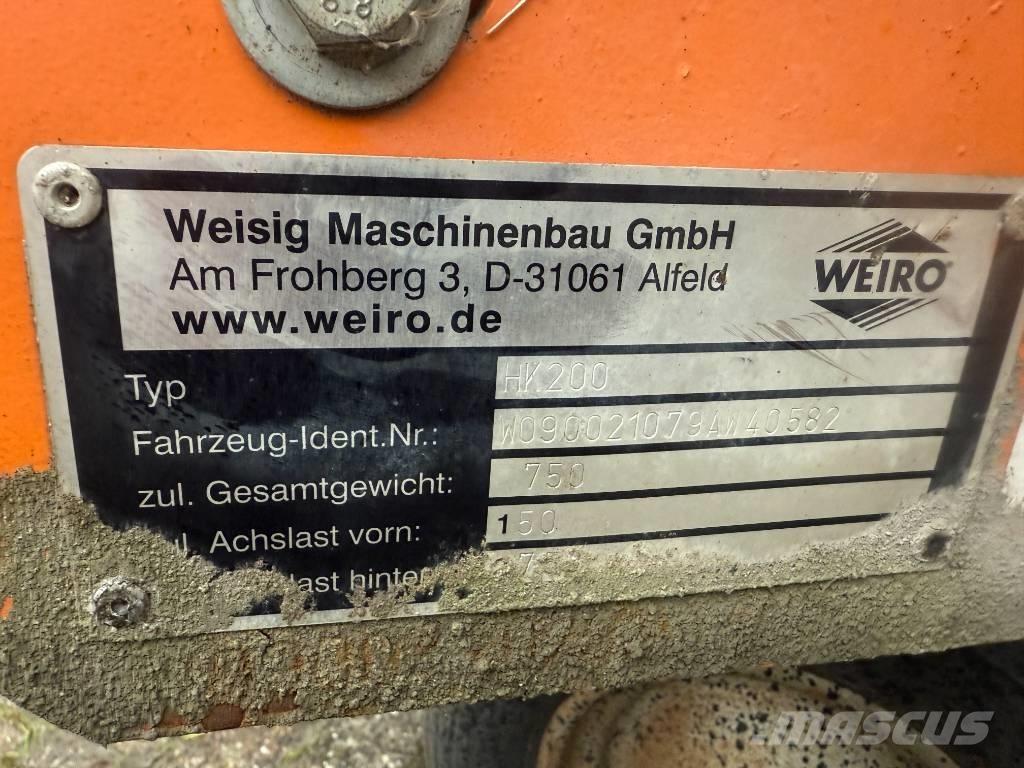 Weiro Bitumensprayer Pulvérisateur pour bitume