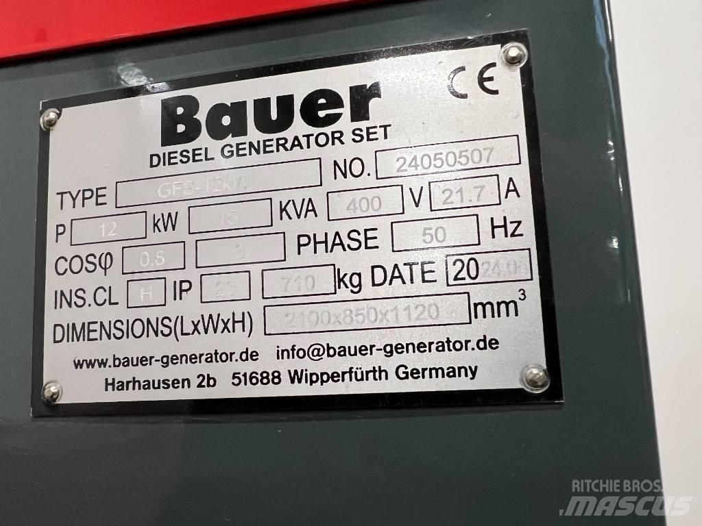 Bauer GFS-12 Générateurs diesel