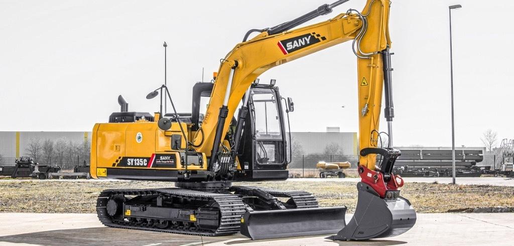 Sany SY135C Pelle sur chenilles