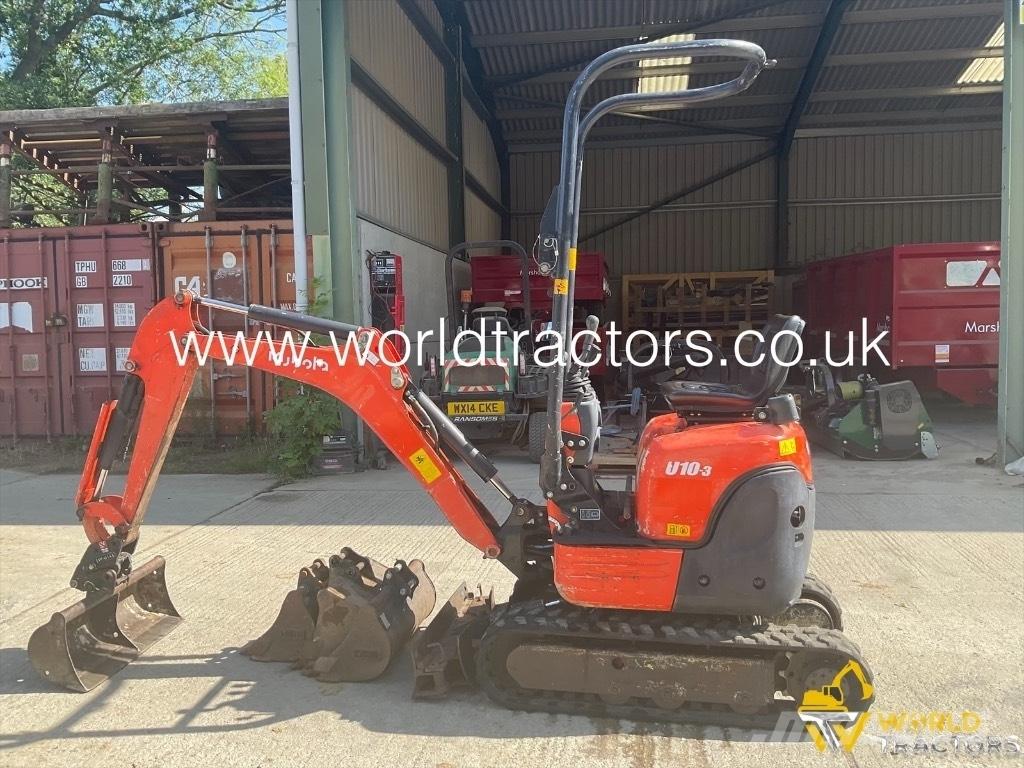 Kubota U 10-3 Mini pelle < 7t