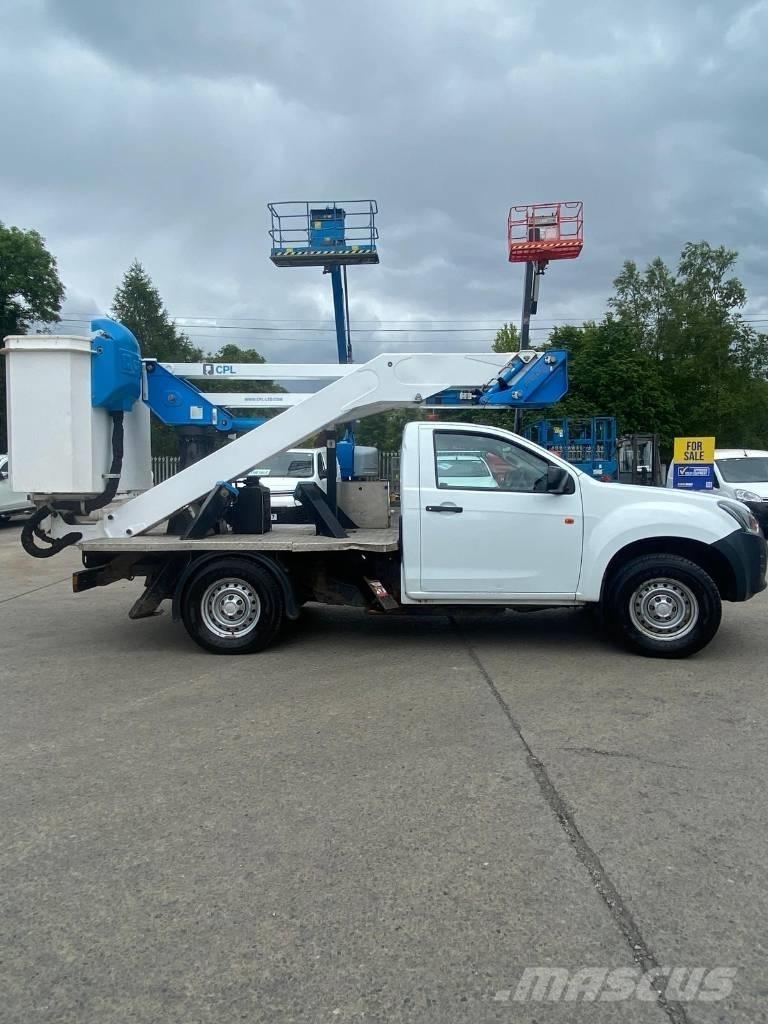 Isuzu D-Max Camion plateau ridelle avec grue