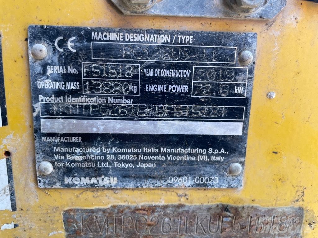 Komatsu PC 138 US-11 Pelle sur chenilles