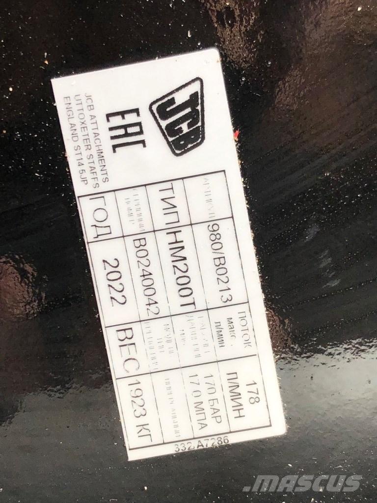 JCB HM200T Marteau hydraulique