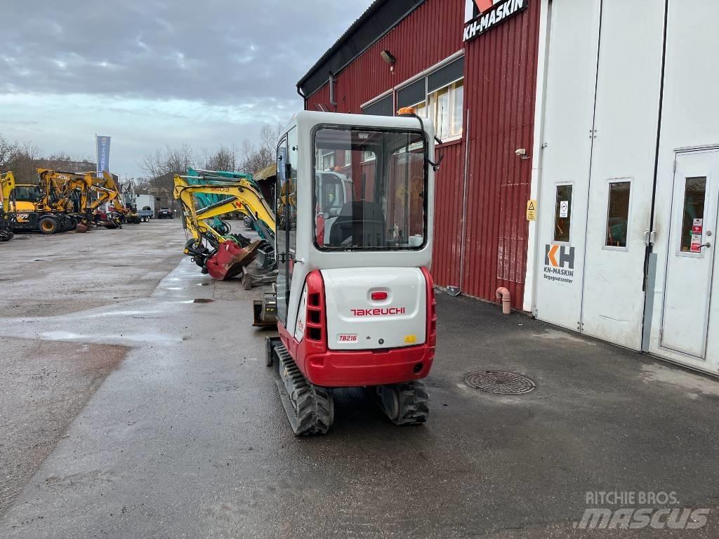 Takeuchi TB 216 Mini pelle < 7t