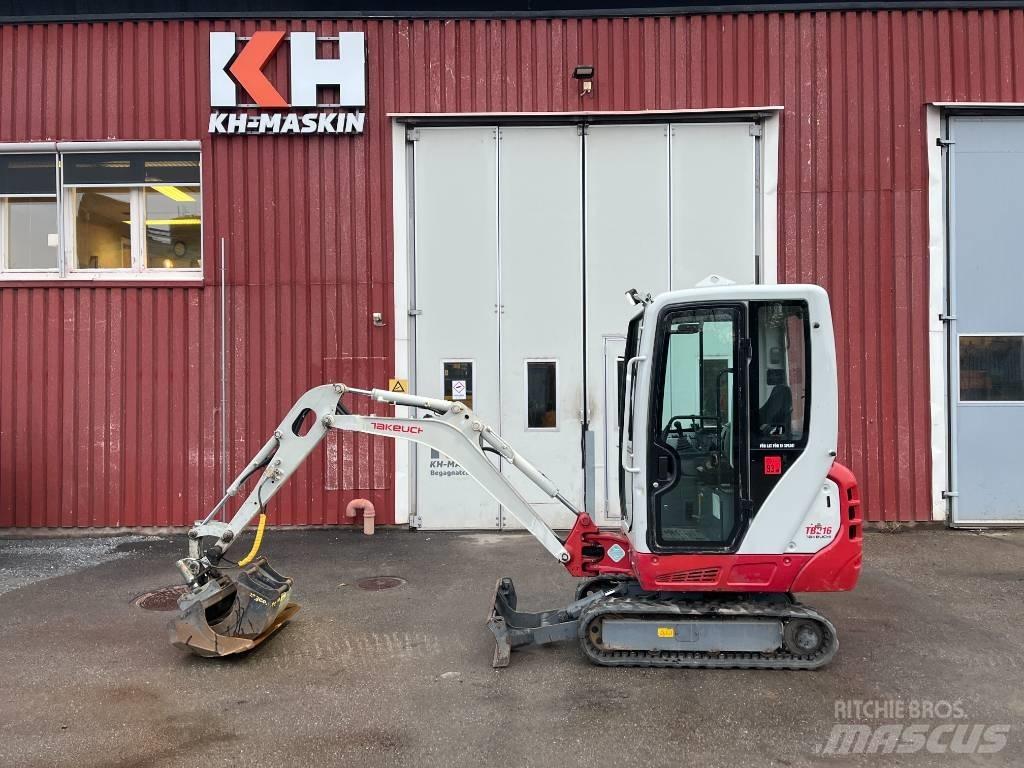 Takeuchi TB 216 Mini pelle < 7t
